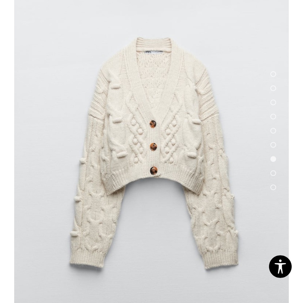 Zara Cable-Knit Sweater